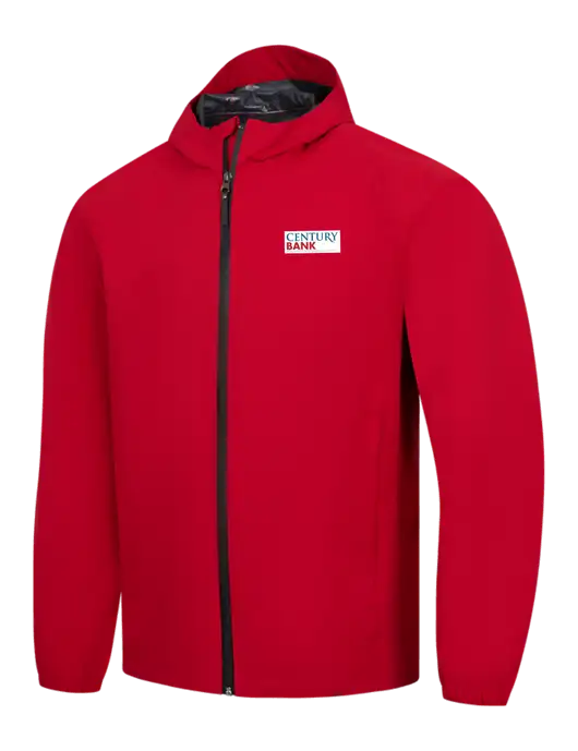 Red Essential Rain Jacket w/ Liberty Logo